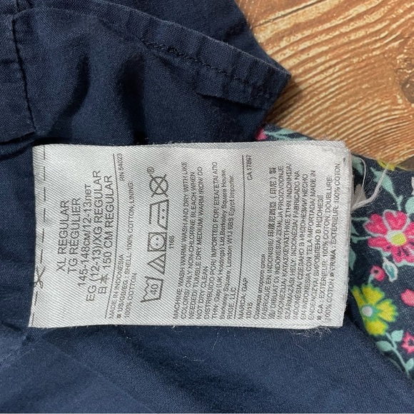 Gap Kids Girl floral skirt size Xl (12) regular - Picture 5 of 7